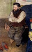 Edgar Degas Diego Martelli oil painting artist